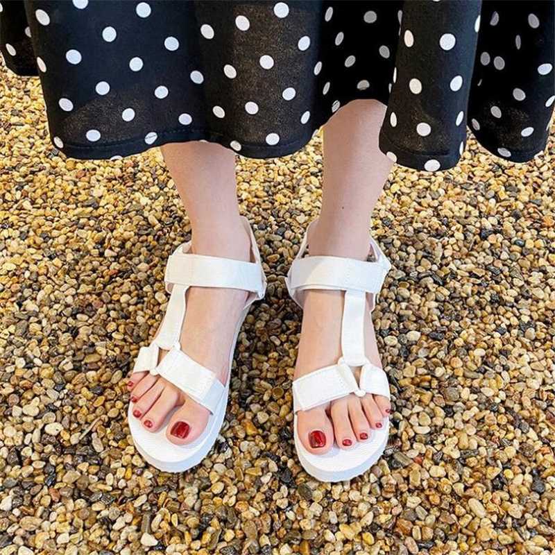 

Women Sandals Women Shoes Canvas Fashion Platform Sandals Summer Shoes Women's Designers, Black
