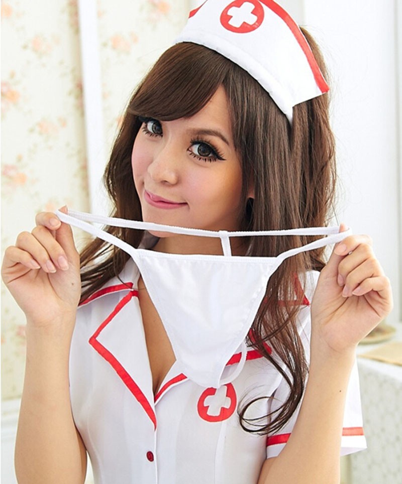 New Porn Women Sexy Nurse Costume Nightdress Sexy Lingerie Hot Role