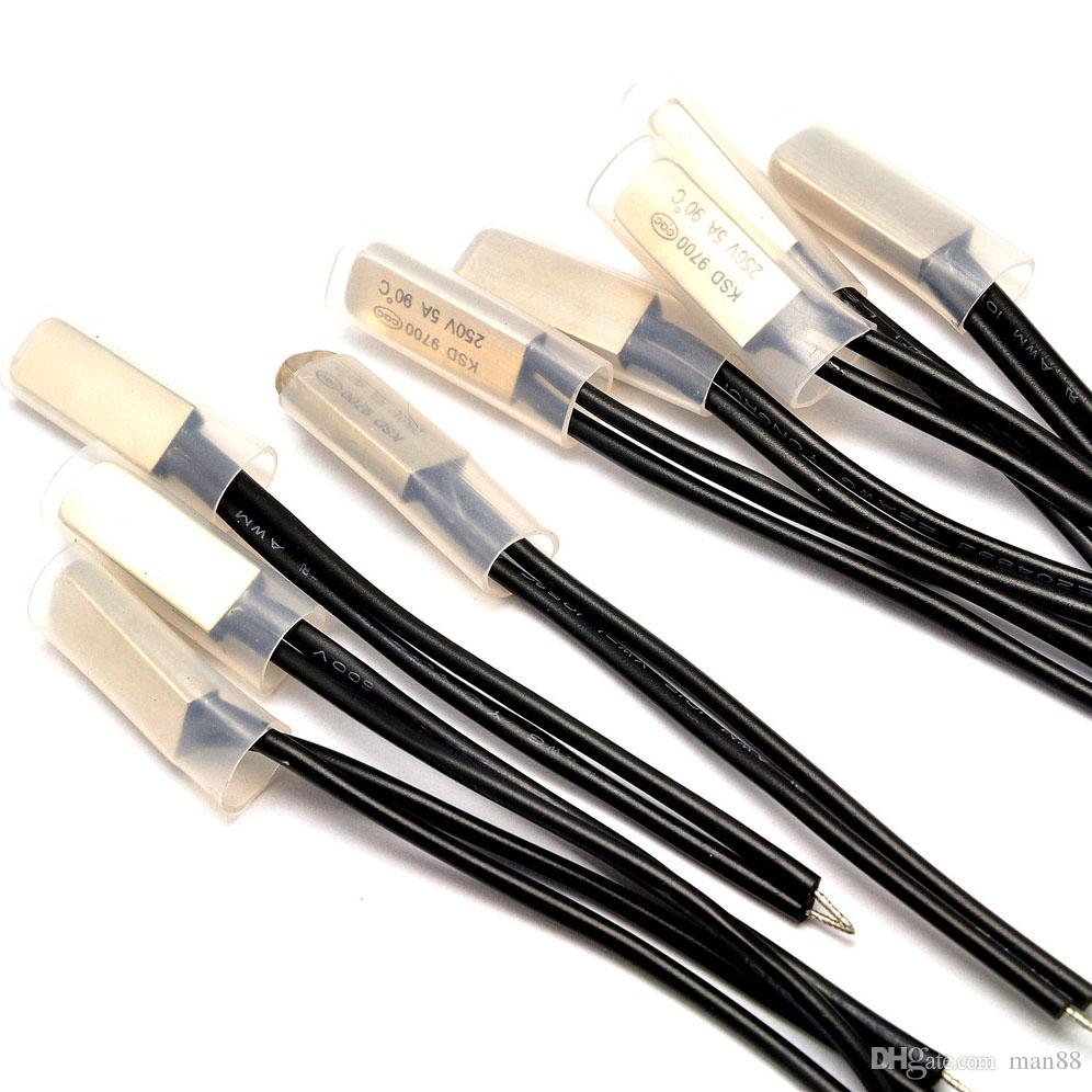 KSD9700 90 degree Temperature control switch normally closed thermal protector 5A 250V-image-514306041