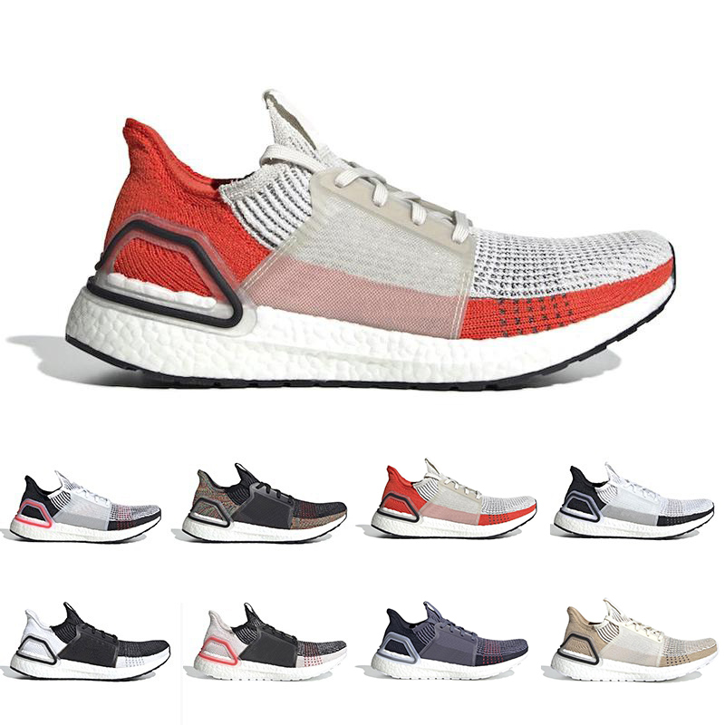 

Hot Ultra 2019 Outdoor running shoes for men women Cloud white black Oreo ultra 5.0 mens trainer breathable runner sports sneakers, Refract