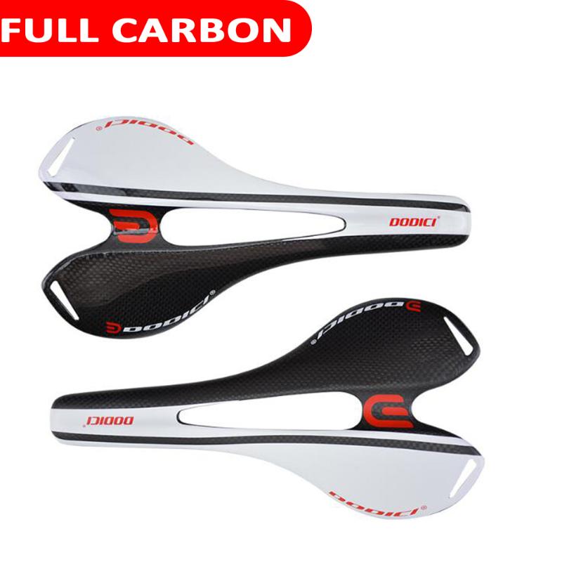 

Bike Saddles 2021 Design Full Carbon Saddle Super Light Wide Model Common Used For MTB Moutain Racing Matte And Glossy Seat