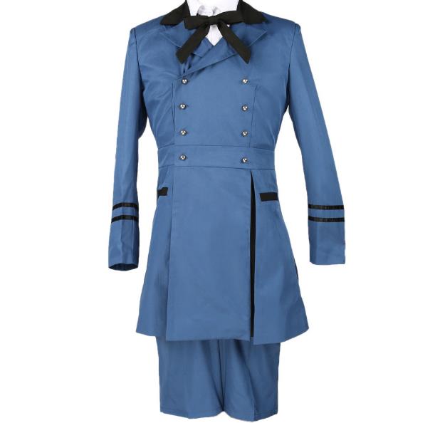 NEW Black Butler Set Outfit Unsex Ciel Phantomhive Cospaly Full Cosplay Costume