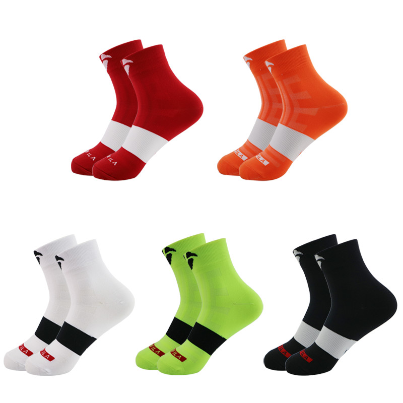 

New Cycling Socks Men Women Anti-sweat Outdoor Sports Running Basketball Sport Socks Bicycle Bike Calcetines Ciclismo, Beige