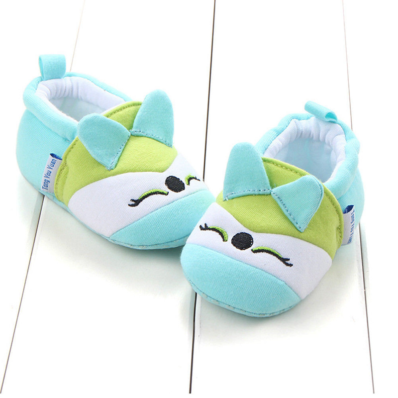 Baby boys girls cotton Trainer Scarpine Indoor Scarpe Pantofole Calzini One Dimensioni Nuovo