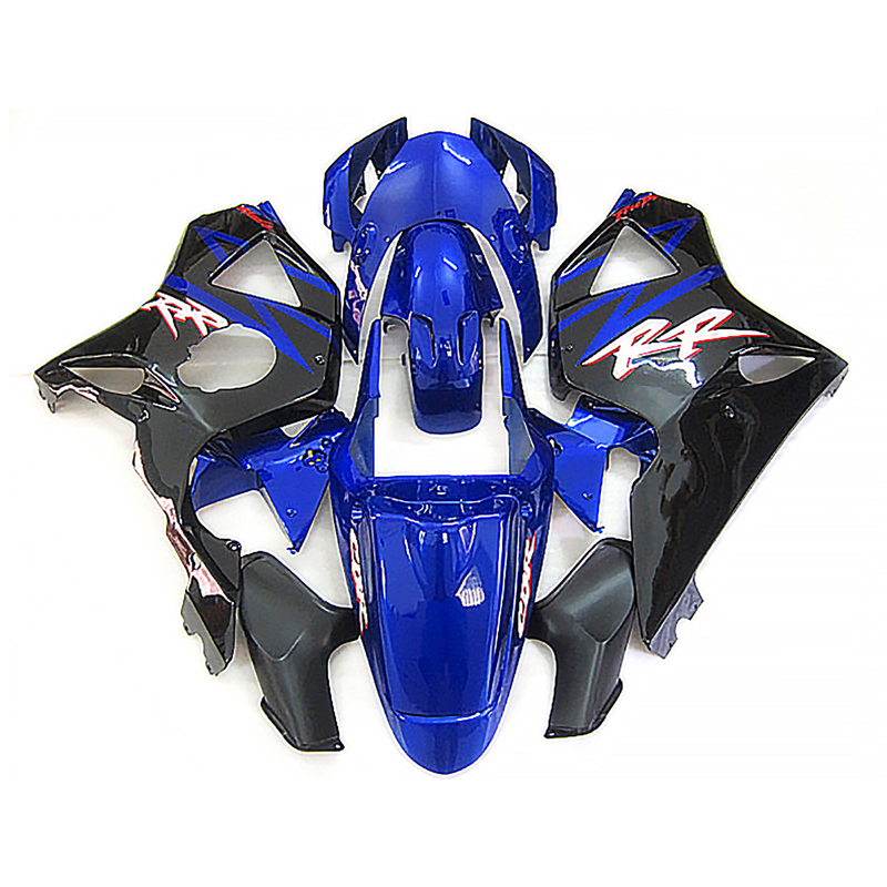 

Hot sale fairing kit for Honda CBR900RR 2002 2003 black blue fairings set CBR 954RR 02 23 FD35, Same as picture
