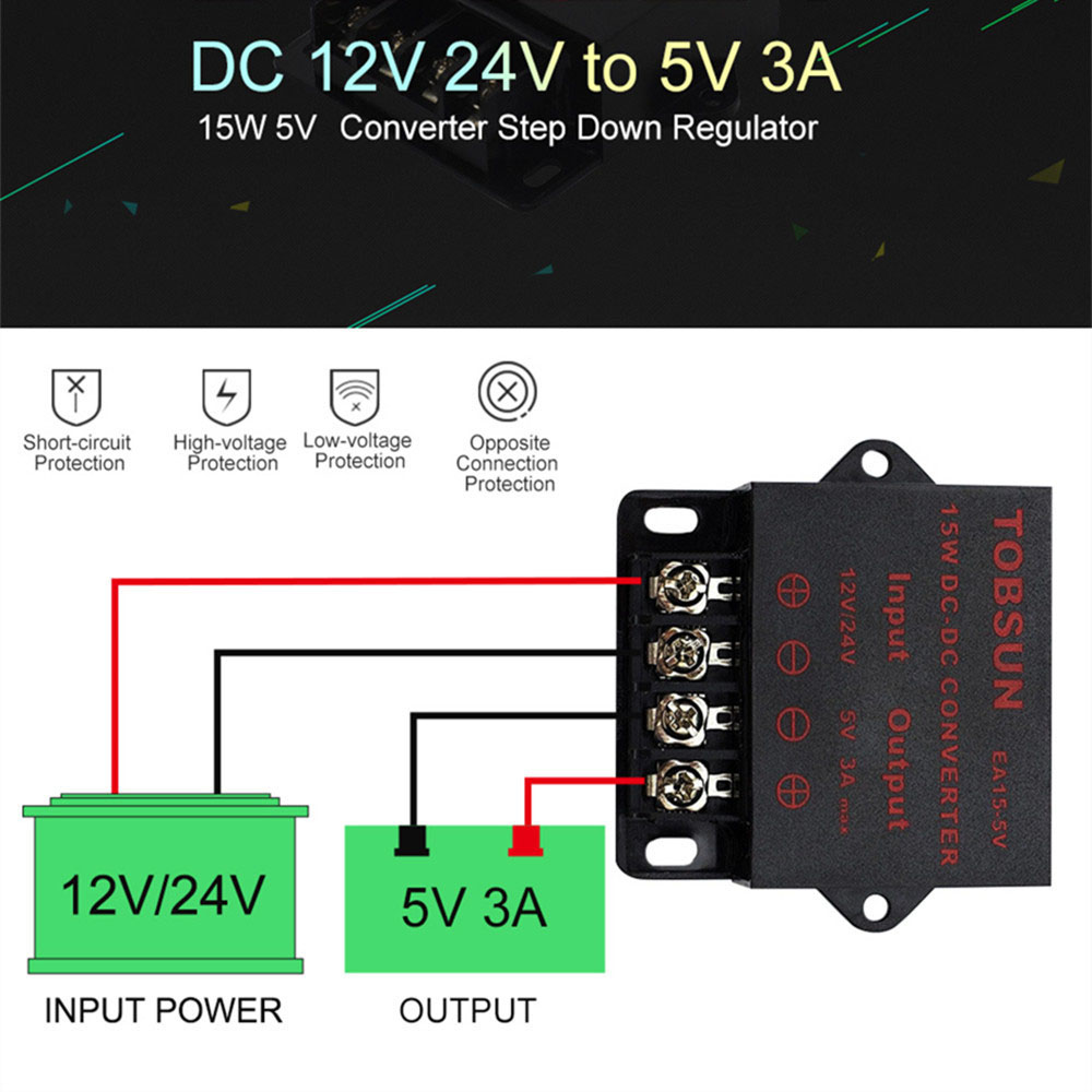 Lm2596s DC-DC CONVERTITORE BUCK alimentazione regolabile Step Down Modulo-UK STOCK
