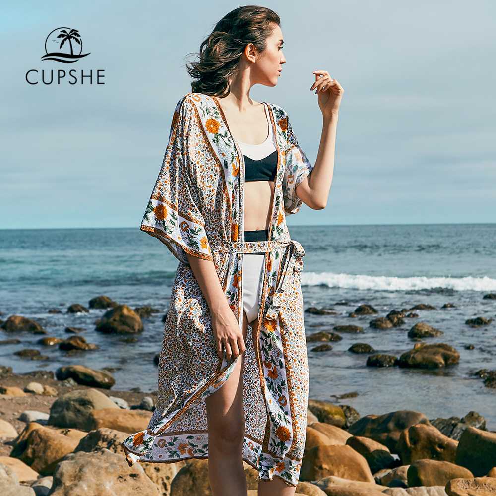 bathing suit with matching kimono