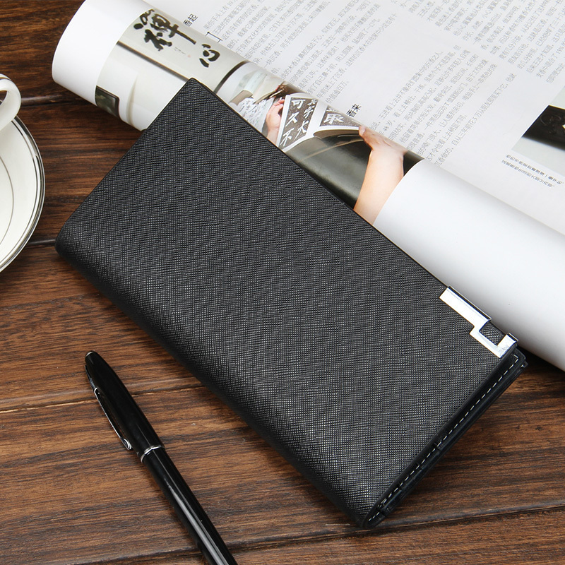 Baellerry Mens Leather Wallet Purse Male Clutch Bifold ID Card Holder