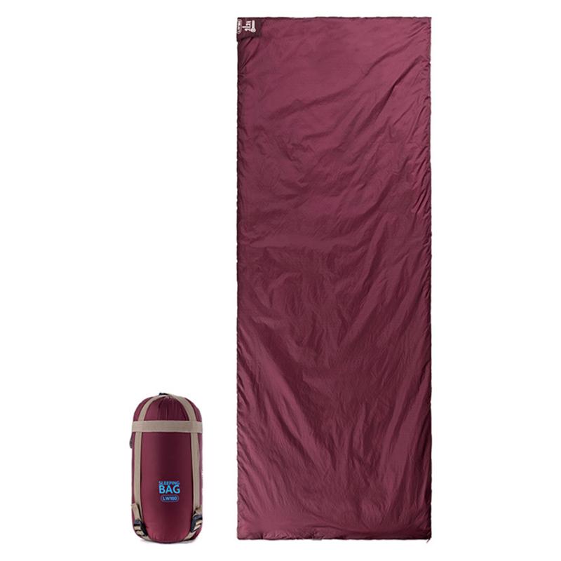 

Multifunction Travel Outdoor Camping Envelope Style Soft Durable Ultra Light Mini Hiking Portable Solid Bedding Sleeping Bag