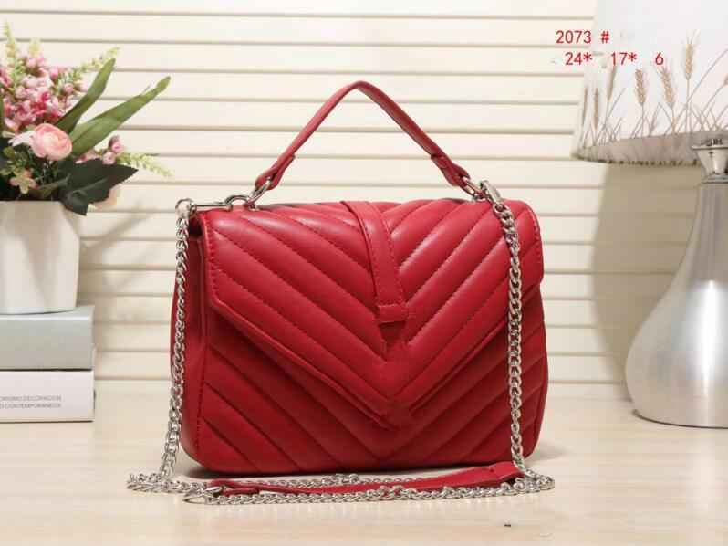 Designer-2019 Femmes Sacs À Main En Cuir De Haute Qualité Chaîne Patchwork Designer Sacs Célèbres Femmes Sacs Sac À Bandoulière Femme Bolsos Muje