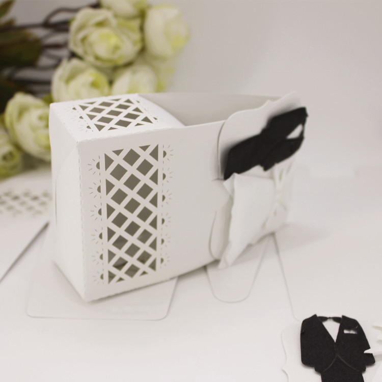 

European Style Chocolate Gift Box Bonbonniere for Gift Wedding Party Birthday Bridal Shower Decoration