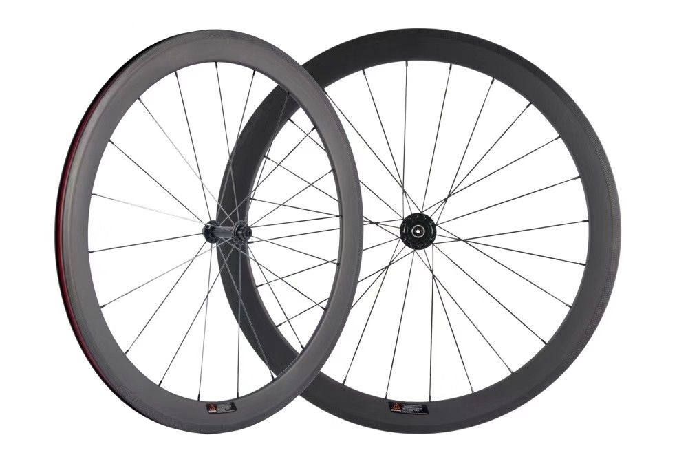 WINDBREAK BIKE Carbon Clincher Bike Wheelset 700c 38mm Matte with Good Design Racing Road