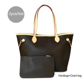 

40156 Classic NF Designers Bags Women Handbags Leather Lady Crossbody Shoulder Bag Luxury Totes with Wallet 2pcs
