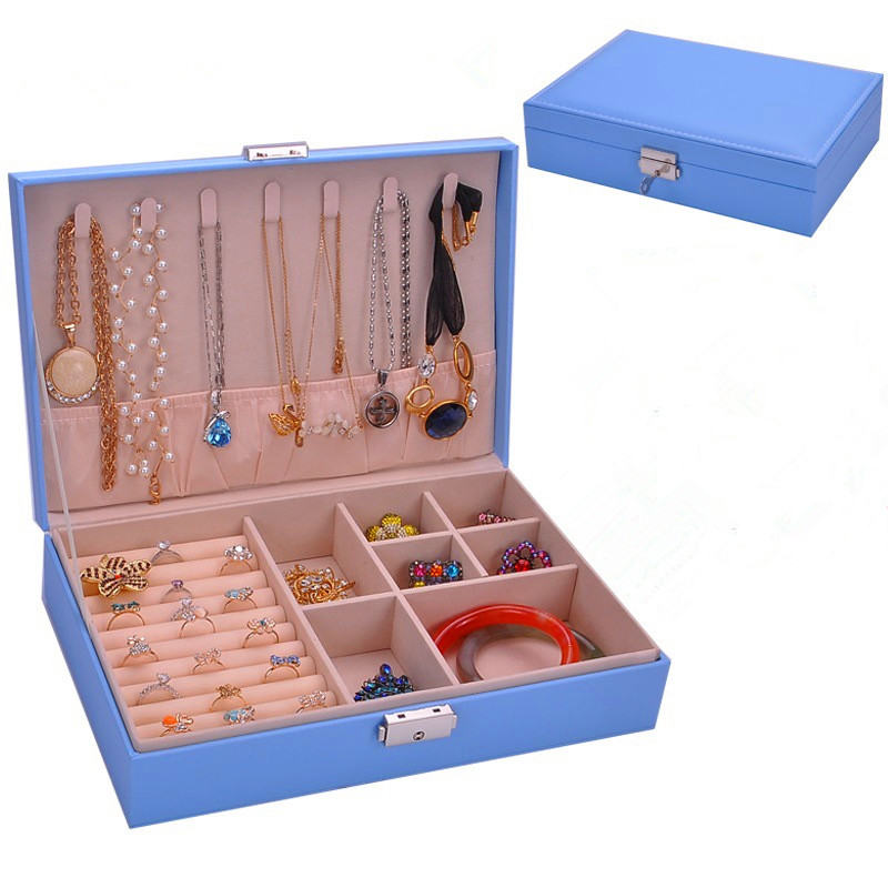 

Factory Sales High-grade leather / Velvet Jewelry Boxes, Ring Boxes,Loss Sale Jewel Case For Gift 2010 New Style Festival Gift