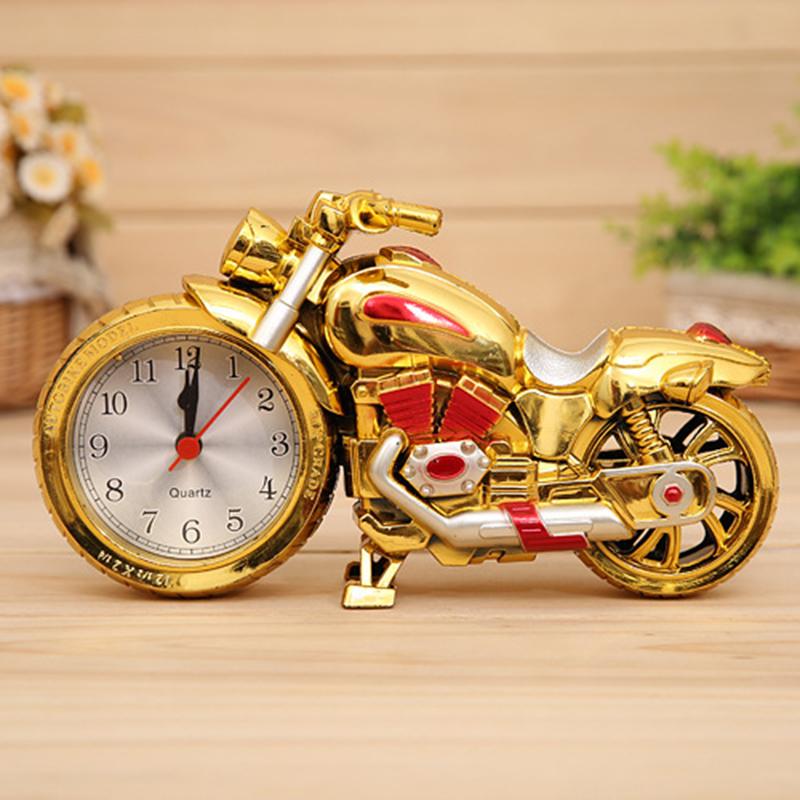 

Motorcycle Style Alarm Clock Home Living Room Decoration Cool Fashion Gift display 12/24 hours 2019 new