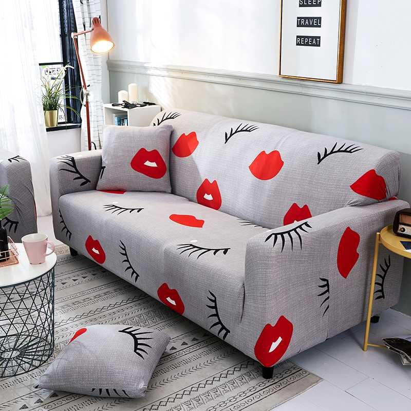 

Elastic Sofa Cover Tight Wrap All-inclusive Sectional Couch Covers Sofa Slipcovers for Living Room 1/2/3/4-seater funda