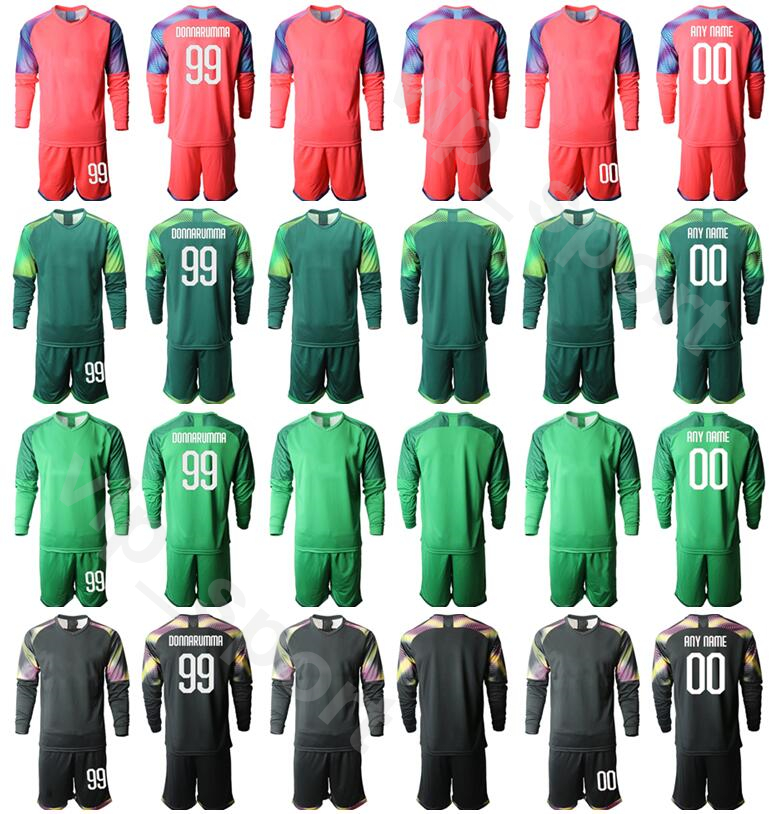 Men Football Goalkeeper Clothing Youth Adult Soccer Padded ...