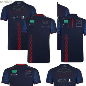 F2r0 Polos pour hommes T-shirt de course de l'équipe F1 Polos de pilote de Formule 1 T-shirts Sport automobile Nouvelle saison Vêtements Fans Tops Maillot pour hommes Grande taille personnalisable