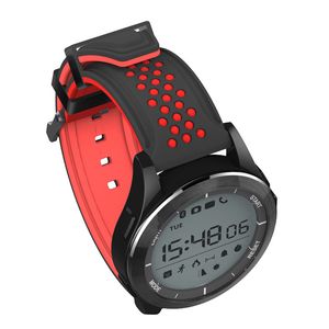 F3 Reloj inteligente Medidor de altitud Deportes Bluetooth IP68 Reloj de pulsera inteligente a prueba de agua Podómetro Rastreador de actividad Pulsera inteligente para Android iPhone