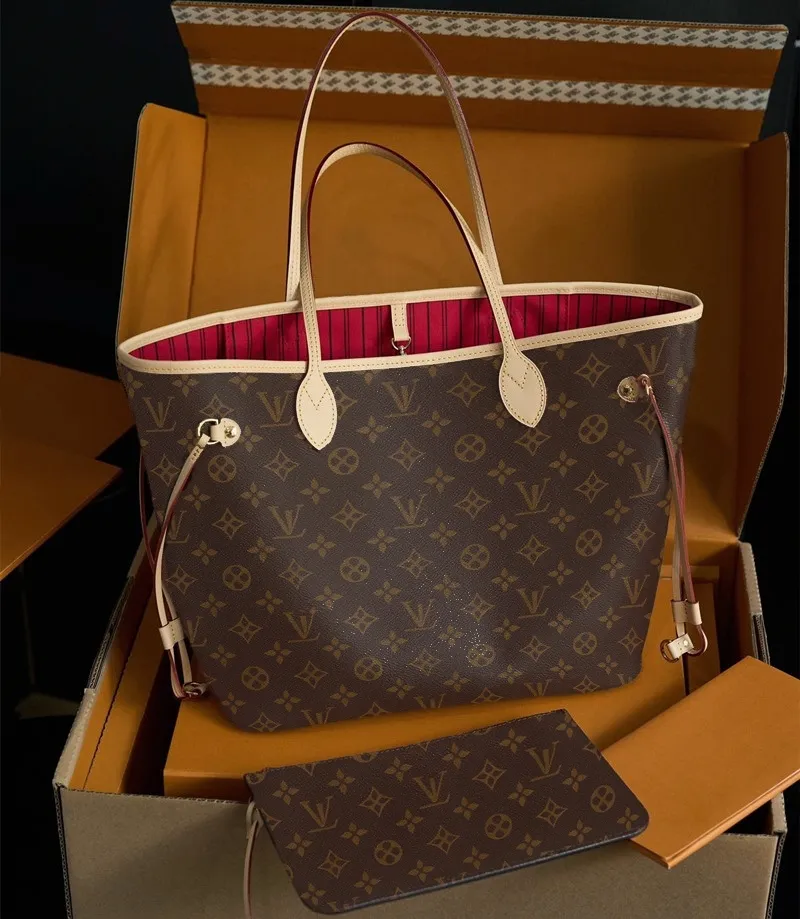 12A Luxury designer bag Women Cross body Embossed Brown Flower Handbag Shoulder Bags Composite Lady Clutch Tote Bag Female Coin Purse MM size 40156/