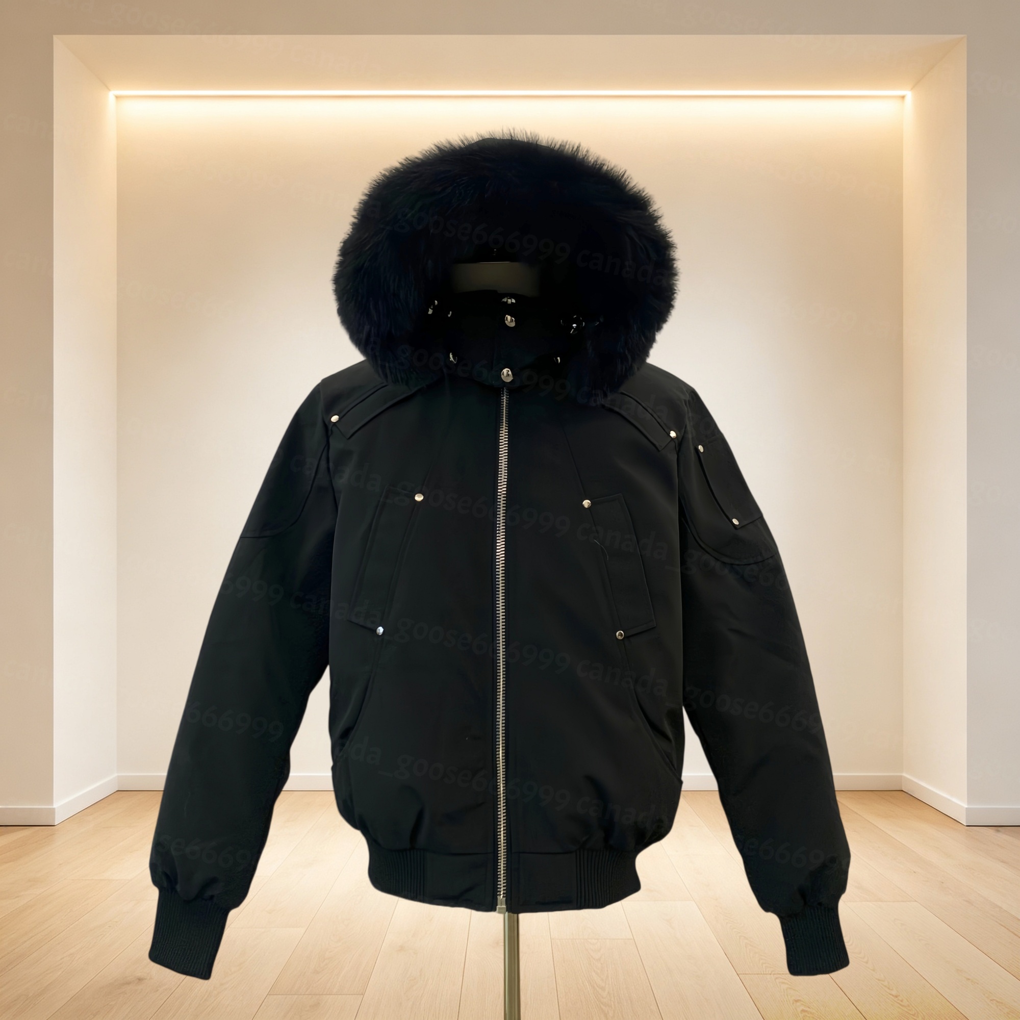 Designer Men women Winter Down Jackets outdoor leisure coats windproof overcoat Waterproof snow proof puffer Thick colla real wolf fur Jacket XS-2XL
