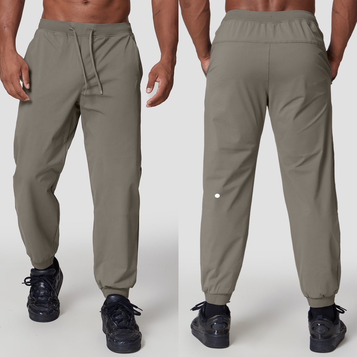 L6176-UU pantalons de sport coniques pour hommes pour le golf et la randonnée en plein air pantalons de sport décontractés à longue queue pantalo