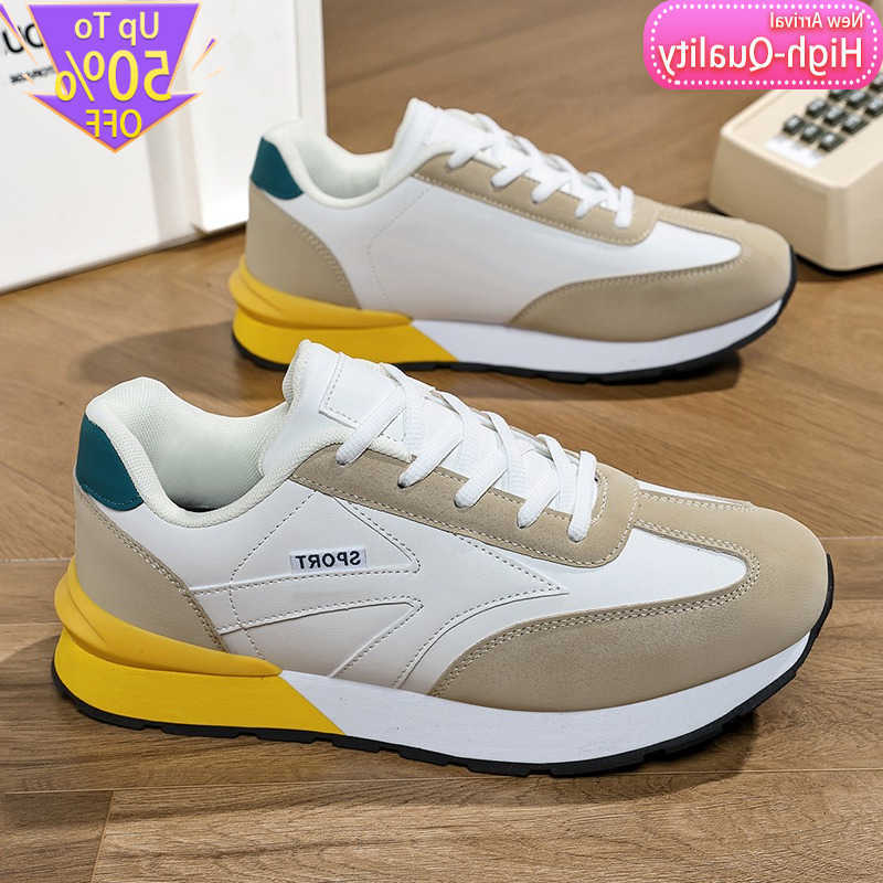 Spring Low Cut Mens New Casual Shoes Simple Versatile Wrapped Sports Shoes Anti Slip Street Foot Protection and Walking Shoes D260901