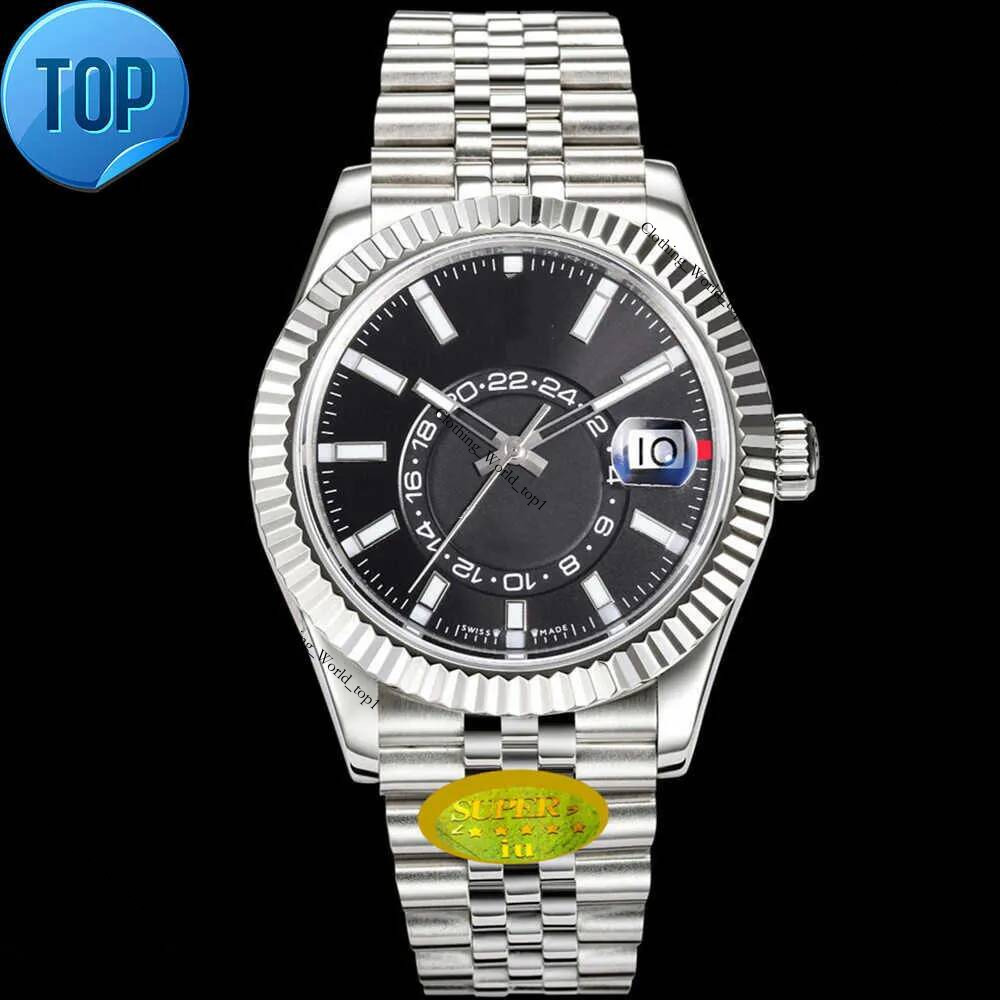 Sky Dweller M326934 0004 AAAAA 5A Quality 1 SuperClone Watches 42mm Men Sapphire Glass With Original Green Box Automatic Mechanical 9001 Movement w