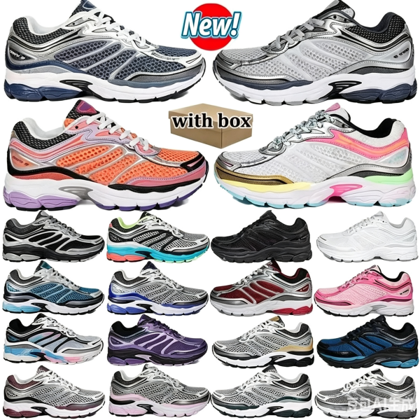 2025 New Sauconny Shoes Progrid Omni 9 Designer Shoes Sauconies Outdoor Running Shoes Shock Absorption Wear Resistant black teal sauconyy omni 9 Sne