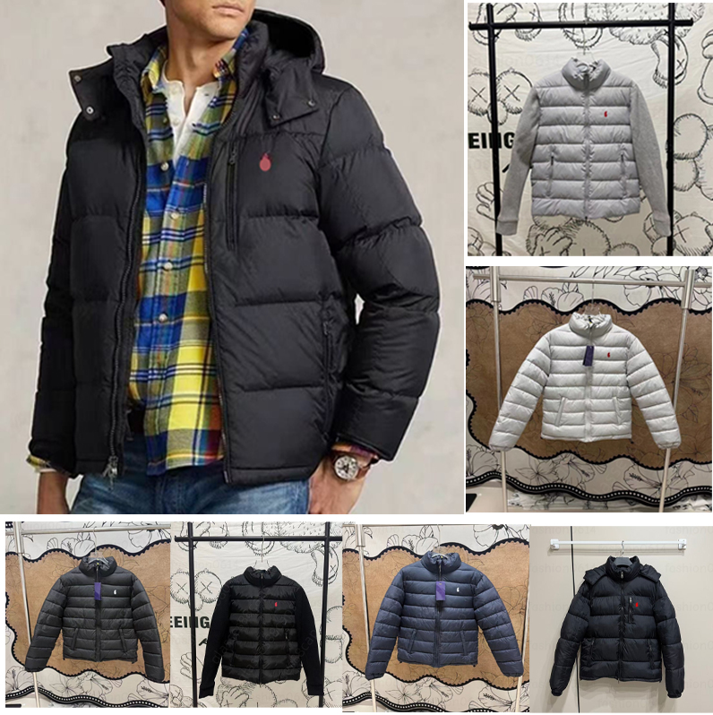 Designer polo coat Down Jacket Men Womens Puffer Jackets Lining Puffer Coat Winter Parka luxury brand Winter Thick Warm Windproof Outerwear Removabl