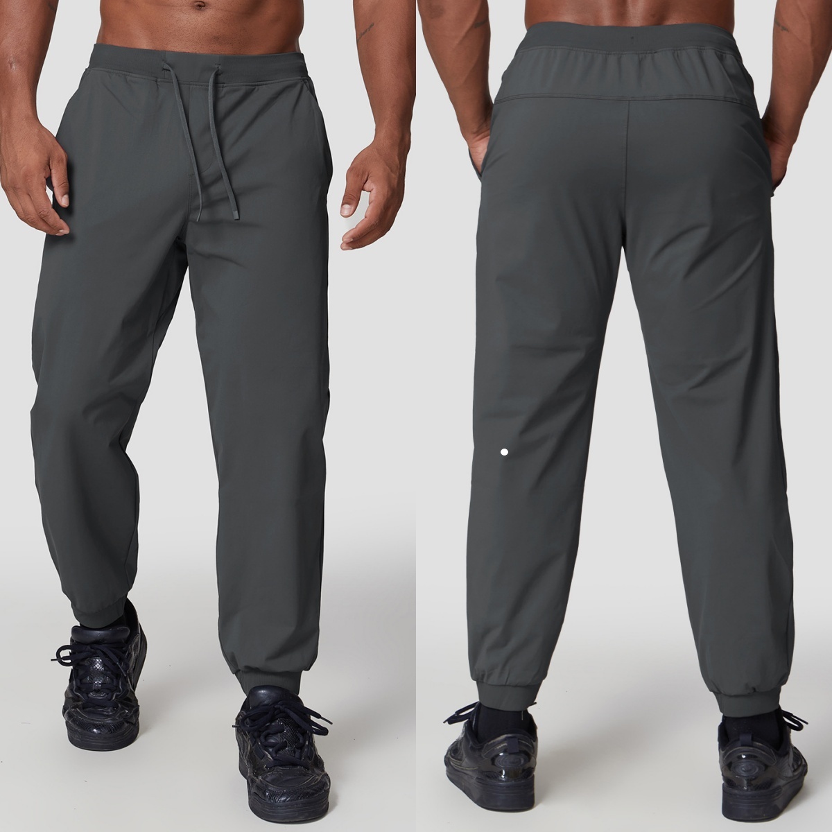 L6176-UU pantalons de sport coniques pour hommes pour le golf et la randonnée en plein air pantalons de sport décontractés à longue queue pantalo