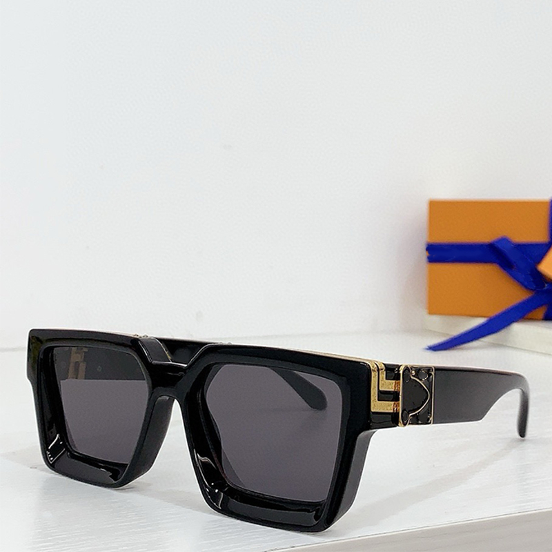 Millionaires Classic Square Sunglasses Fashion male female designers acetate bold frame This seasons trendy outdoor beach party luxury glasses