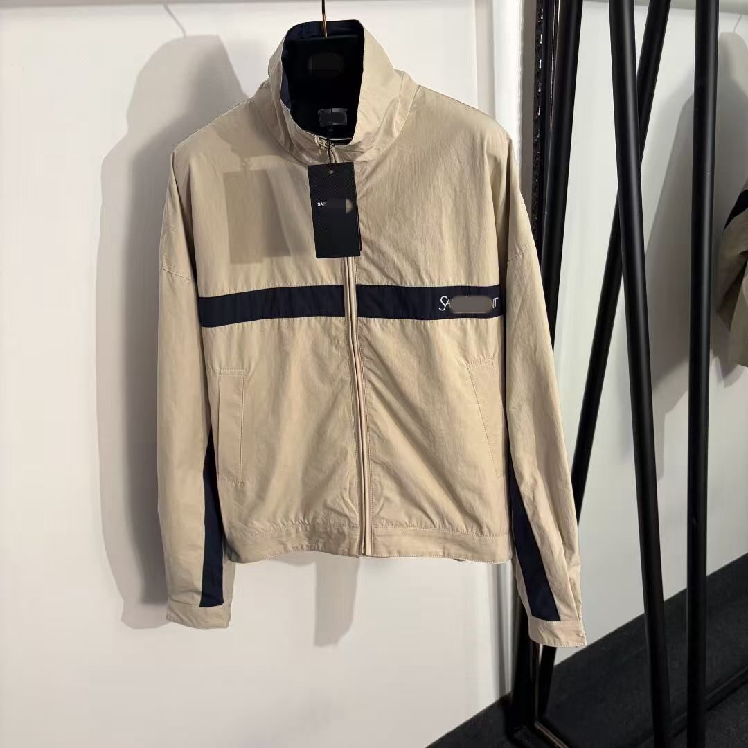 Free Shipping 2026 Khaki Letter Embroidery Women's Jackets Brand Same Style DH196