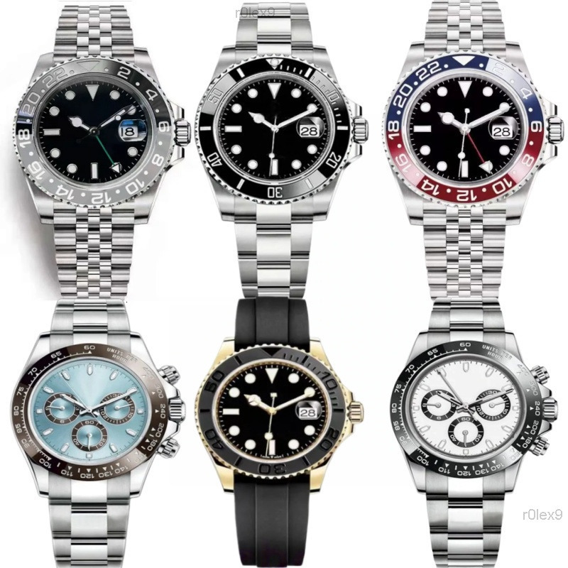 Men's high-quality designer watch 41MM 2813 movement sapphire waterproof stainless steel strap ceramic watch for women's automatic mechani