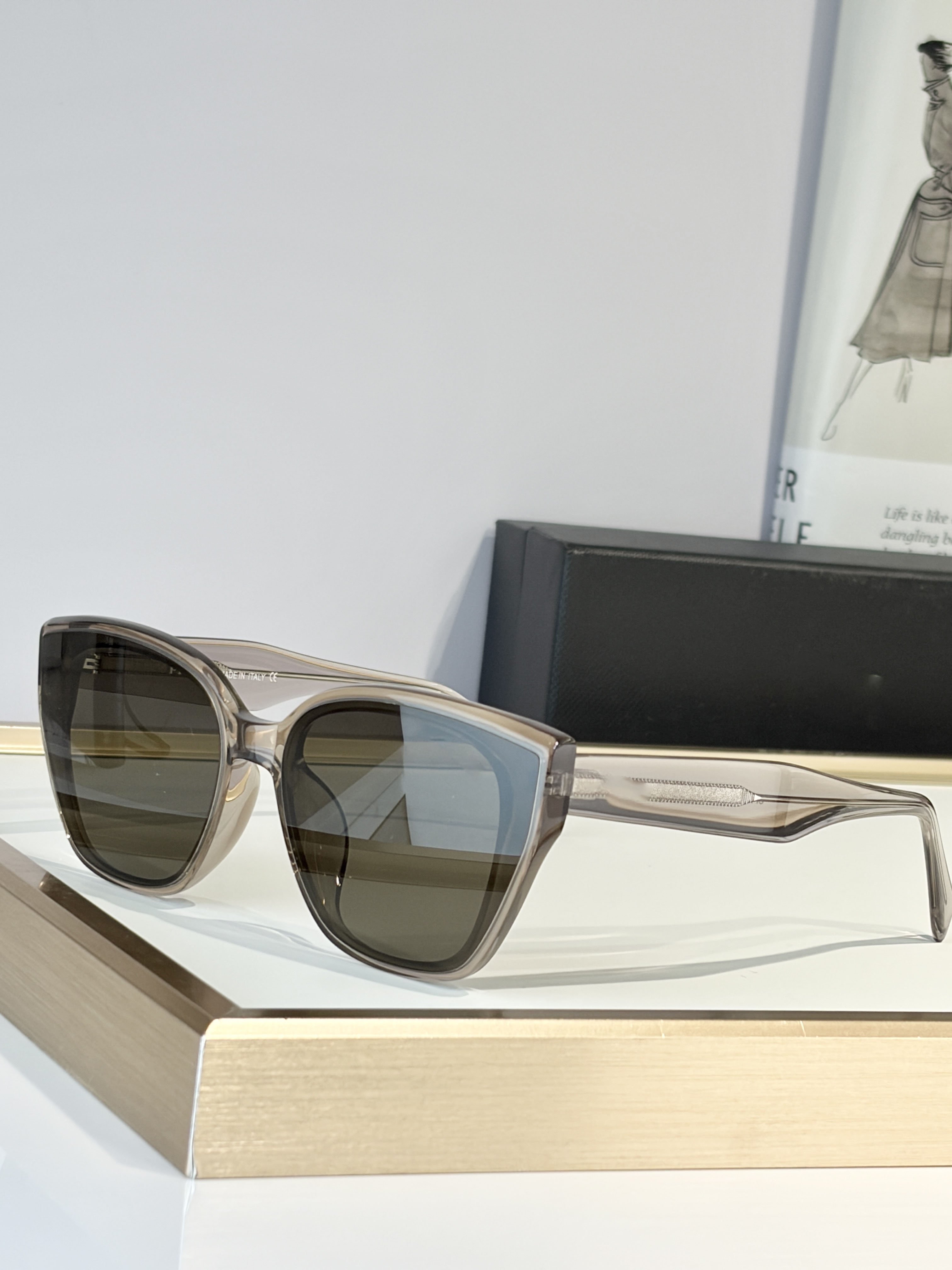 Designer Outdoor Sports Bicycle Glasses Luxury Sunscreen And UV Protection Internet Celebrity Model Square Sunglasses Trendy Brand Women's Acce