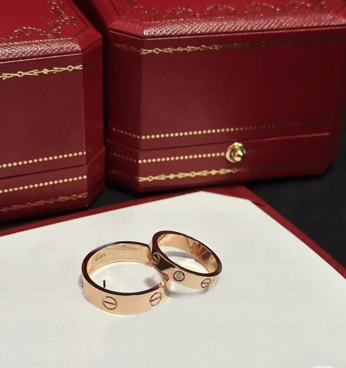designer Ring Women Classic Love Rings Luxury Jewelry Men Fashion Exquisite Trend Band Simple Personality rings Romantic Jewelry High quality Gifts