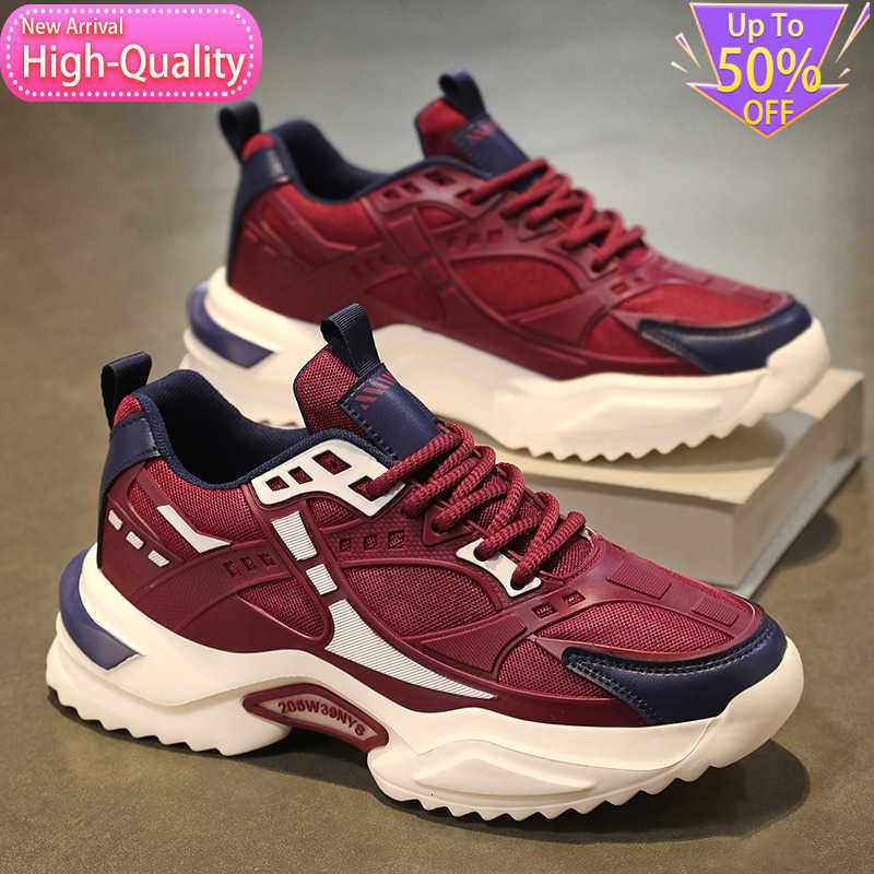 Low Hot Selling 2026 Summer Cut Anti Slip Mens Casual Shoes Buffer Training Lace Up Sports Shoes Street Walking Shoes D260901