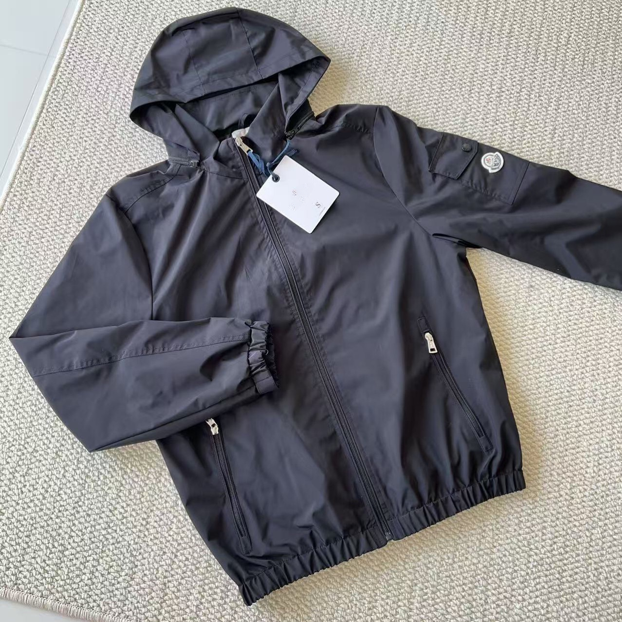 Designer Men New Casual Hooded Jacket, Minima Design Slim Fit Silhouette, Versatile Practical Outer Top Suitable for Daily Commute and Casual Scenar