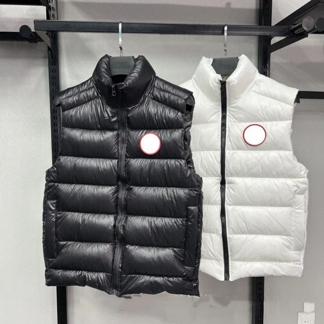 Designer Ves Designer Body Warmer Mens Gile Winer Ves Coon Jacke Thickened Puffer Insulaion Oudoor Spors Coa Womens Solid Color Ves Sleeveless 3