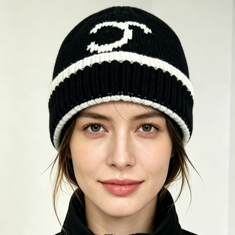 Womens CH Beanies Designer CC Beanies bonnet Winter hat Autumn Mens Wool Bonnet Luxury Warm Fitted Hats Double Letters Soft Cashmere Street Fashion