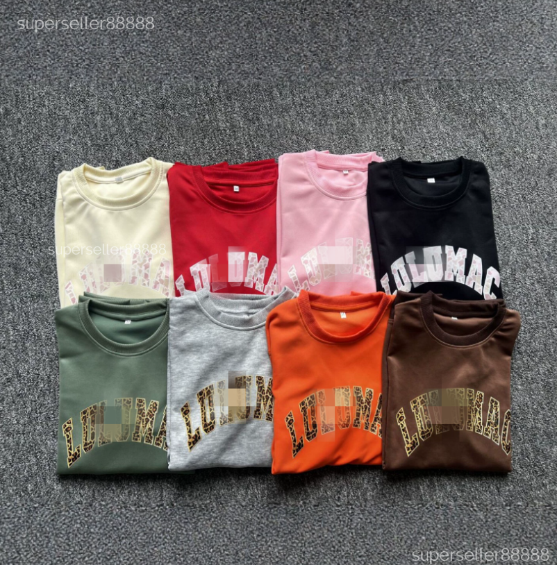Lulumac Women Hoodie Designer Womens Sweatshirts Sweater Letter Pullover Luxury Sweatshirt Autumn Winter Woman Cloths Fashion Lulumac Sweatshirts S-