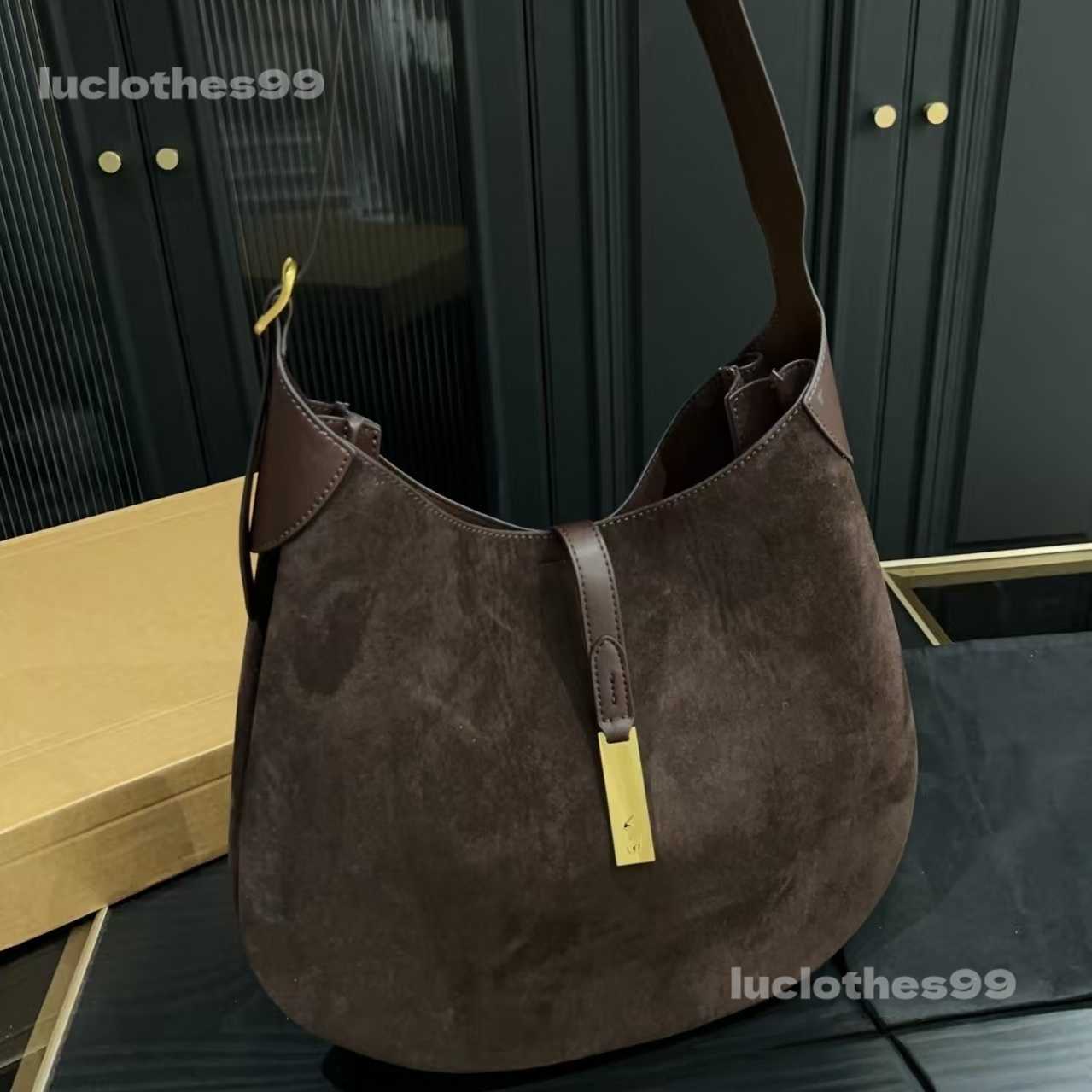 Evening Bags Vintage Designer polo play id bag Womens shoulder bags tanned cowhide suede Evening polo Tote Bags Sac purse Pochette Man Luxury bag cr