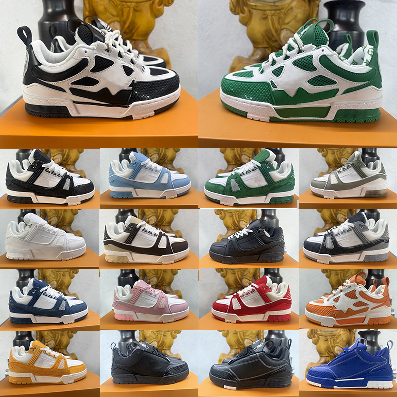 Dress Shoes Skate Original packaging designer sneakers mens trainers sneaker casual runner shoe outdoor ly leather flower skates shoes women fashion