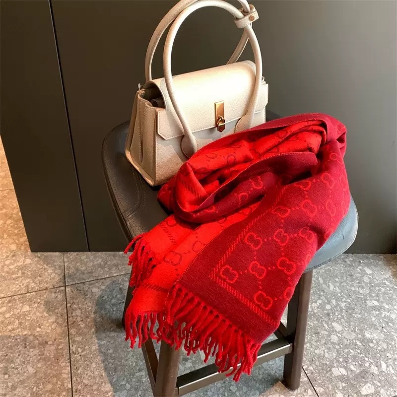 Designer Scarf For Women Cashmere Wool Scarves Womens and mens Long Wraps Classic Plaid Women Man silk scarf designers with logo foulard scarf