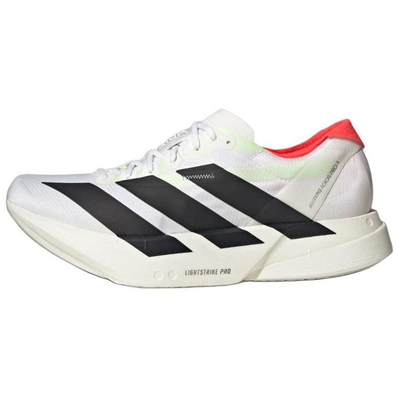 Adidas Adizero Adios Pro 4 lichtgewicht raceschoenen voor heren met met LightStrike-schuim doordrenkte koolstofvezel voor optimale snelheid