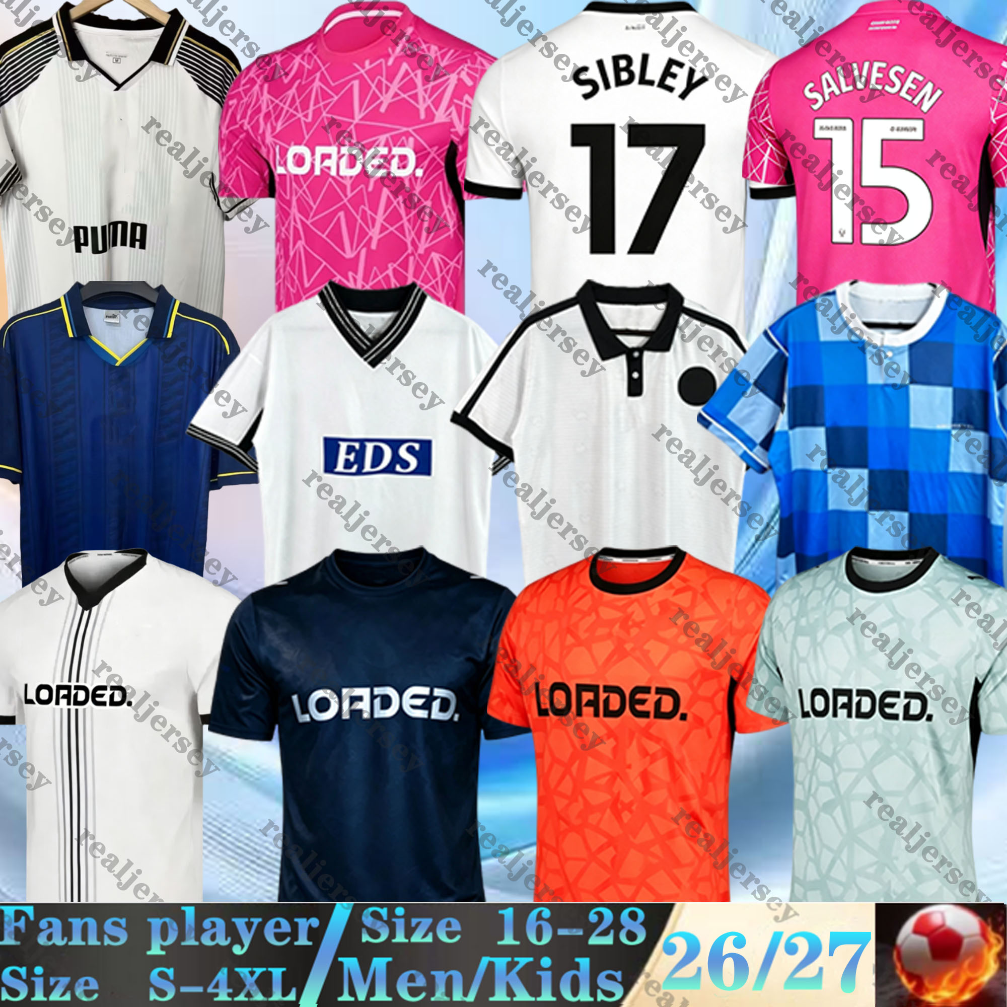 2026 Derby Jersey 2027 Countyes Soccer Jerseys 87 88 90 91 95 1996 1997 1998 retro MORRIS AGYEMANG BREWSTER Men Kids Kit WEIMANN CLARK OZOH CLARKE 2