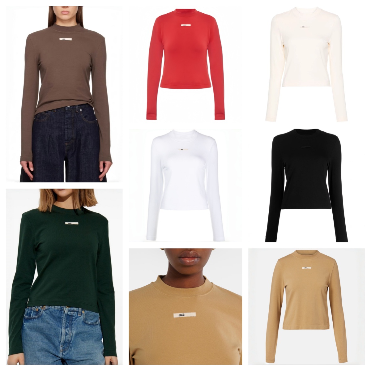 Womens Designer T-shirts Casual Solid Color Round Neck Cotton Long Sleeve T-shirt Womens Y2K Fashionable Simple Slim Embroidered Letter Printing Top