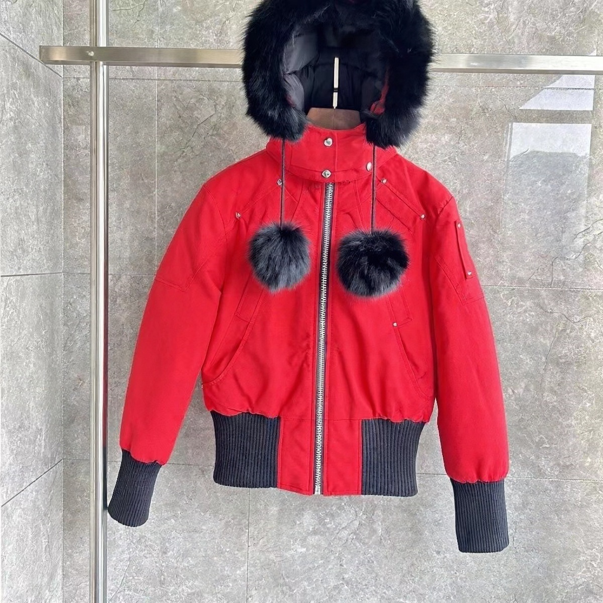men and women Jackets Mens Winter Outdoor Windbreakers Puffer Short Parka Down Jacket Removable Fur Collar Unisex Loose Fit Winter Thick Warm Coat a