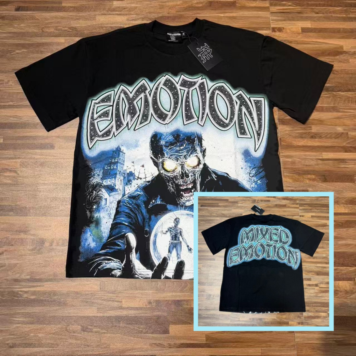 Mix Emotion Shirts Designer Emotion Shirts Mens Y2k Shirt Letter Tee High Street Summer Fashion Hip Hop Retro Casual Cotton Printed Shorts Sleeveds