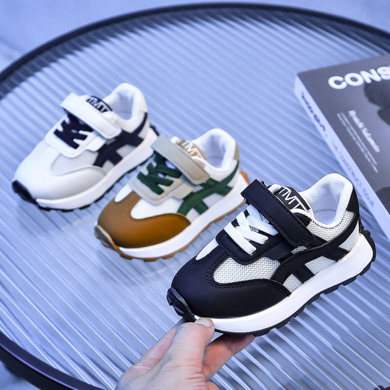 2026 Spring and Autumn New Mesh Breathable Baby Sneakers Anti slip Wear resistant Fashion Children's Casual Shoes